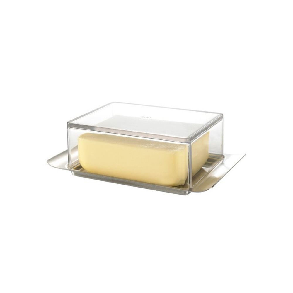 Boîte à Beurre Boîte à Beurre avec Couvercle en Plastique Boîte à Beurre à  Tranchage Transparent 