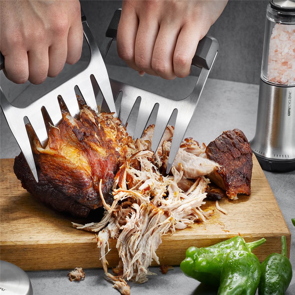 Fornateu 2pcs Viande Pulled Griffes pour déchiqueter Barbecue de Boeuf de Porc de Cuisson Grill Accessoires de Cuisine 