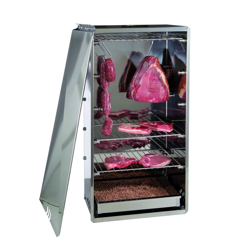 Fumoir à viande et poisson inox polyvalent